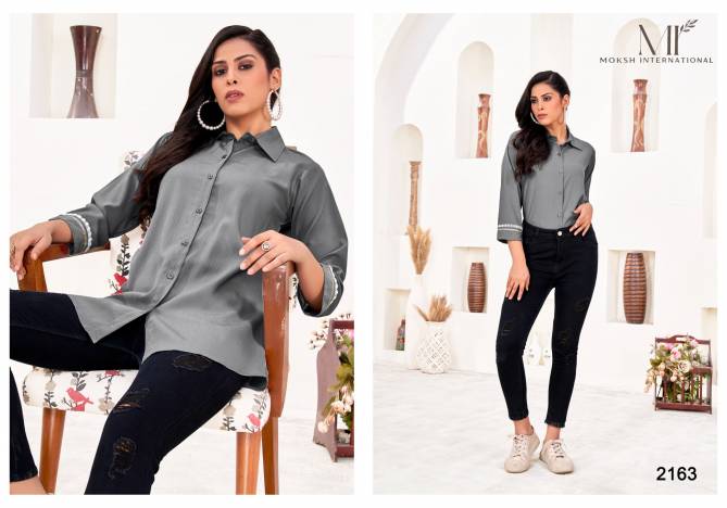 Dreams Shirt Vol 3 By Moksh Regular Wear Cotton Ladies Shirt Wholesale Shop In Surat